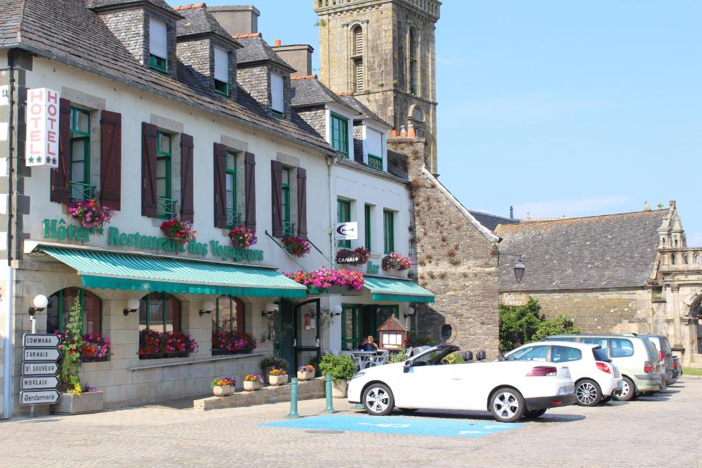 photo de la facade de l'hotel des voyageurs